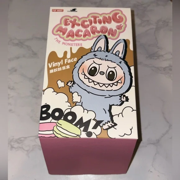 Labubu Exciting Macaron CONFIRMED Sesame Bean - Picture 5 of 7